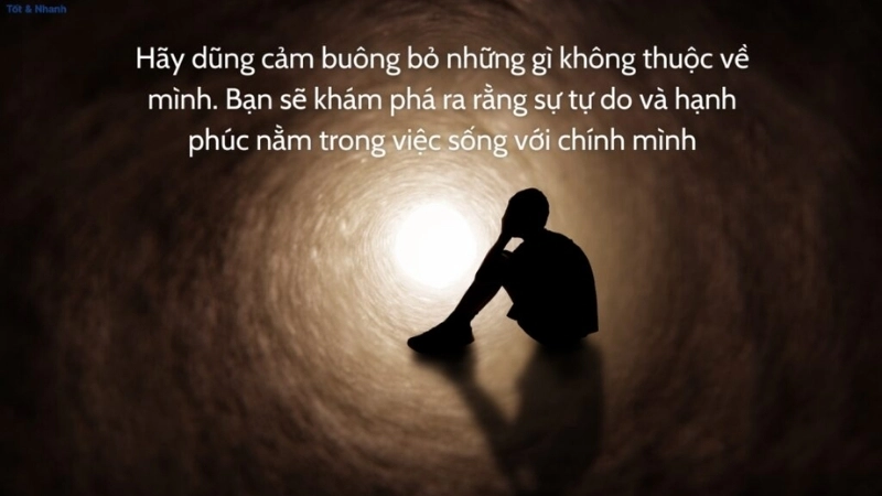 Những stt buông bỏ tình yêu giúp tâm hồn nhẹ nhàng