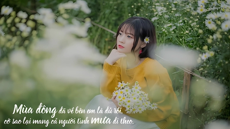 Những stt mùa đông lạnh hay nhất để thả thính và tâm sự
