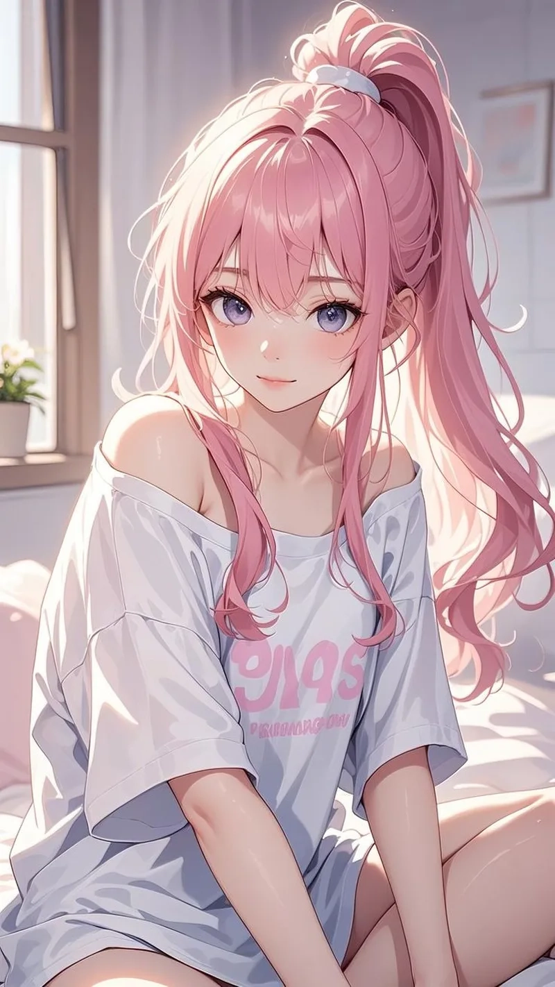 Khí chất mạnh mẽ hiện lên qua ảnh anime gái đẹp ngầu