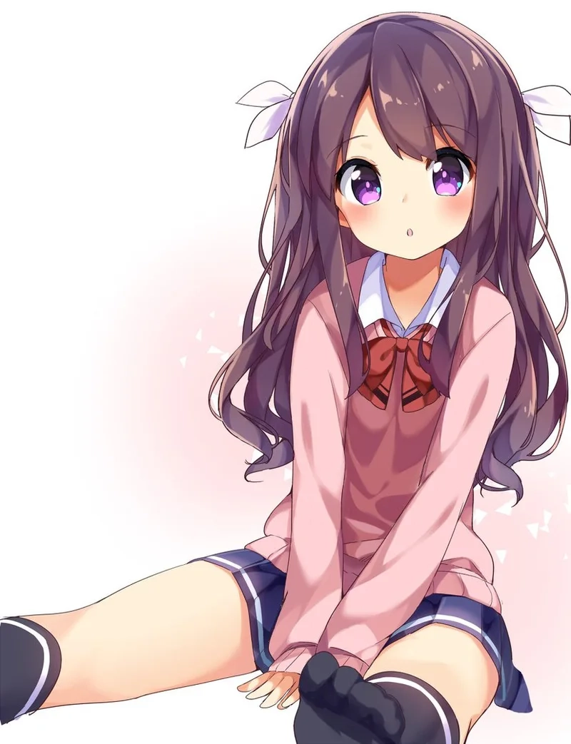 Duyên dáng yêu kiều qua ảnh con gái cute anime
