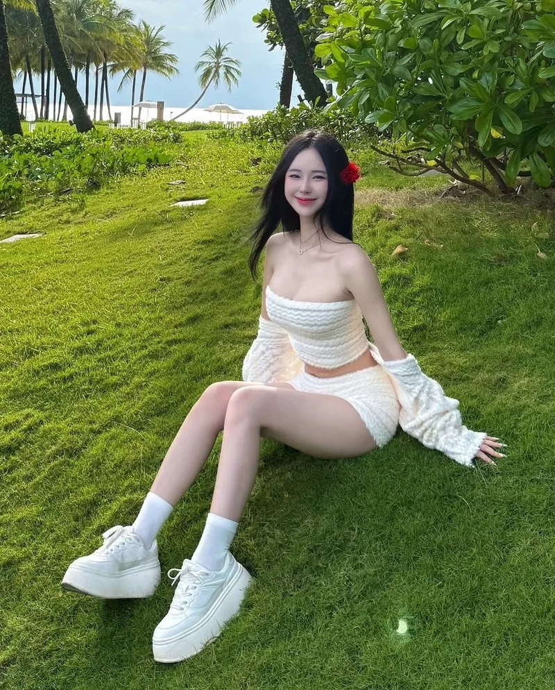 Ngây thơ hồn nhiên trong ảnh gái lớp 7 cute
