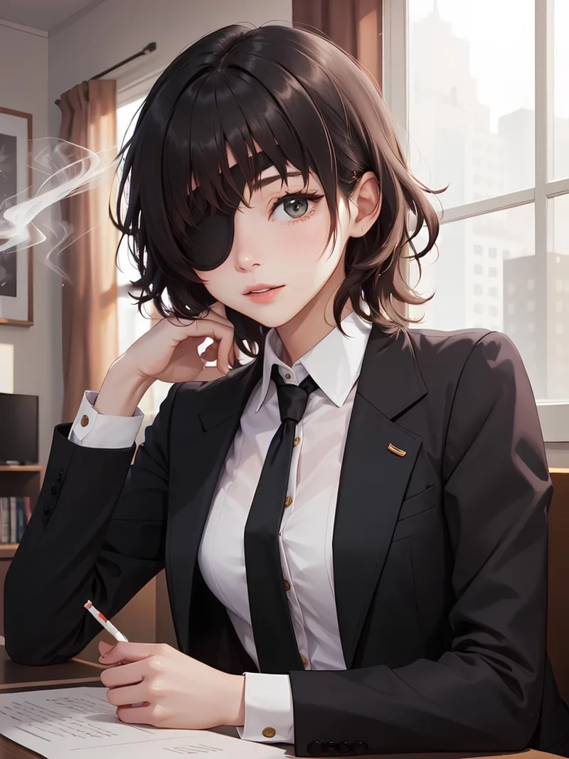 Vẻ đẹp mạnh mẽ trong Hình ảnh anime nữ ngầu đẹp nhất khiến ai cũng mê