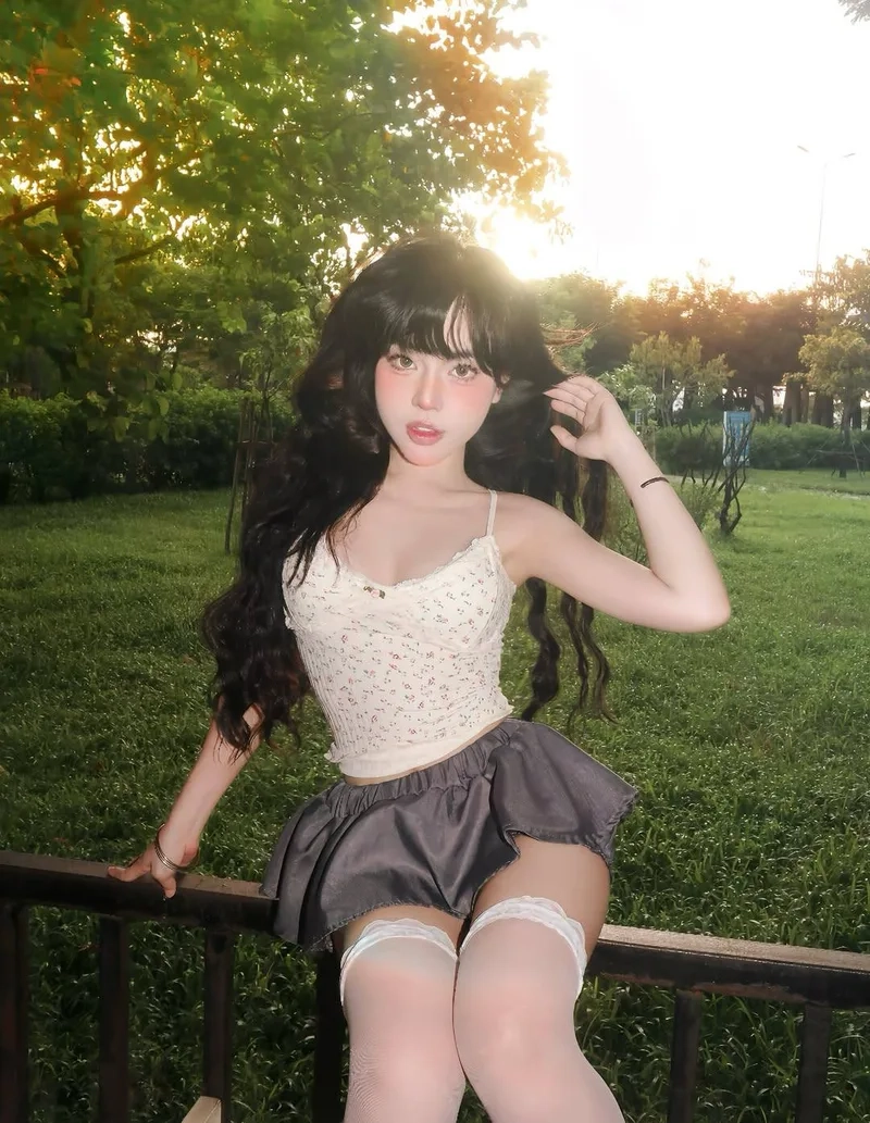 Vẻ đẹp lung linh trong xinh cute xinh cute ảnh gái mạng