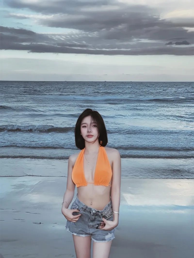 Thêm năng lượng xinh xắn cùng Hình gái xinh tóc ngắn