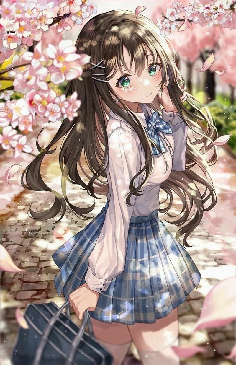 Đáng yêu rung động với ảnh gái cute anime