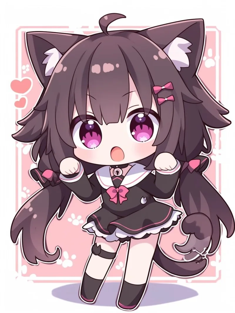 Sưu tầm tuyệt phẩm Ảnh avatar nữ chibi đẹp