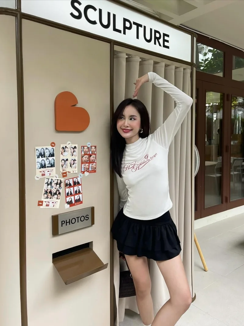 Rung động trước gái đẹp cute mang nét đẹp hồn nhiên