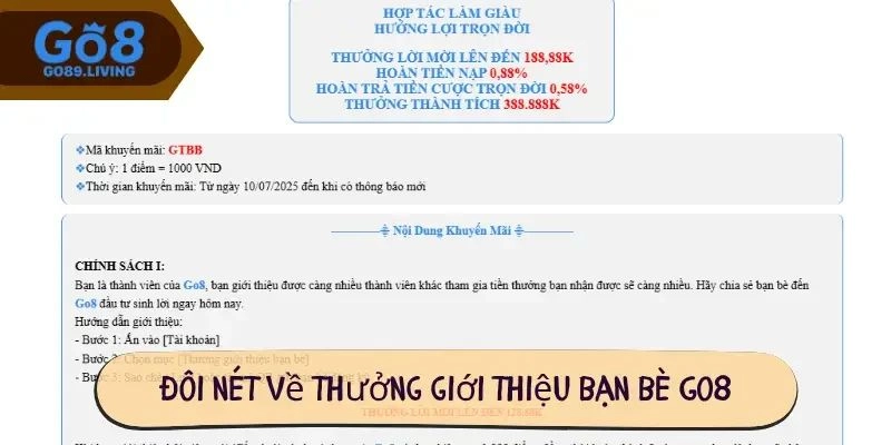 Hướng dẫn cách chia sẻ link giới thiệu bạn bè Go8 hiệu quả