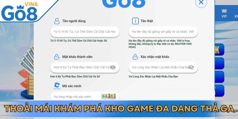 Khám phá kho game đa dạng