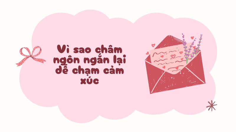 Những câu nói ngắn gọn về tình yêu chạm đến trái tim