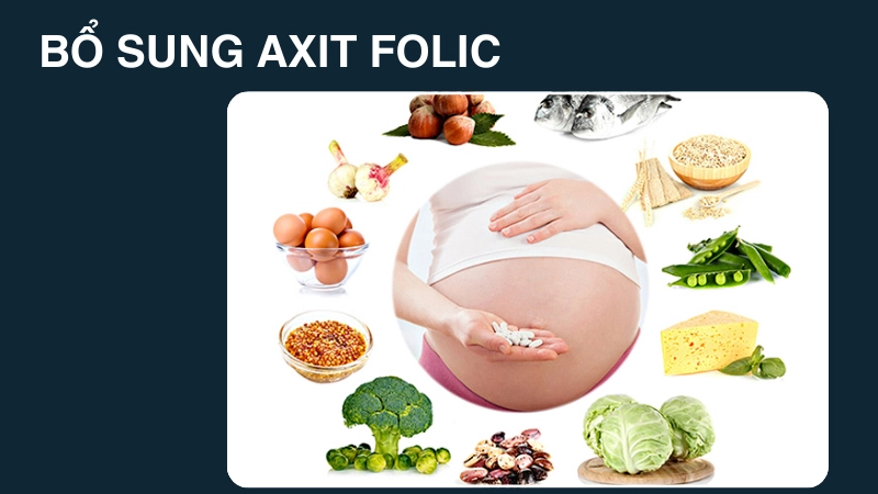 Cách bổ sung Axit Folic trong thực đơn hằng ngày