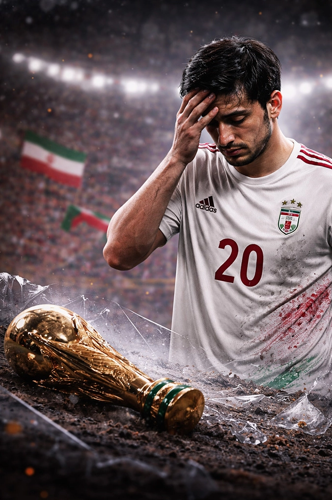 Azmoun gặp rắc rối vì bị cho là thiếu trung thành