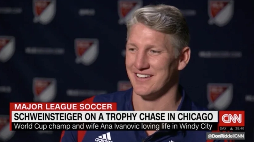 Bastian Schweinsteiger ngồi lại cùng CNN khi anh chuẩn bị cho mùa giải 2019