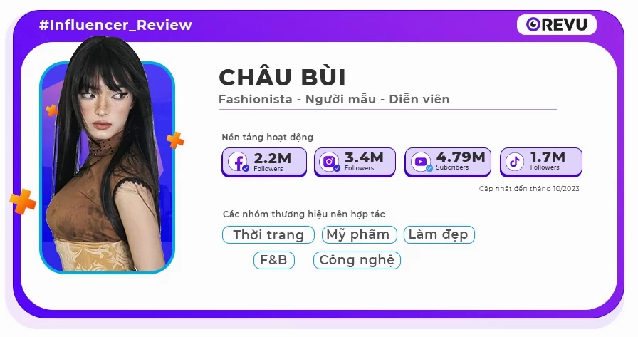Bức ảnh thời trang phong cách chau bui