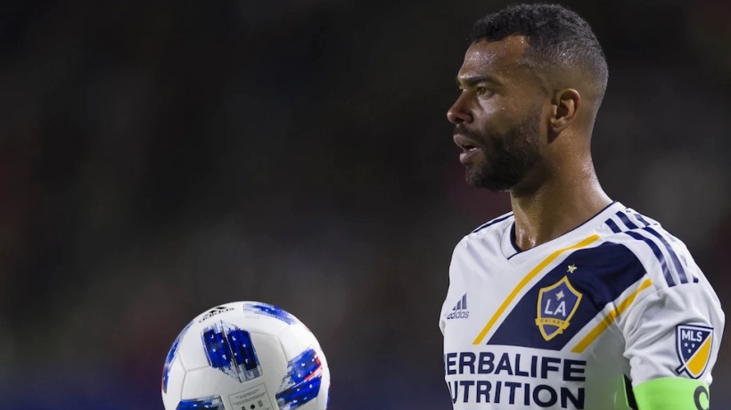 Former LA Galaxy captain Ashley Cole signs for Derby County