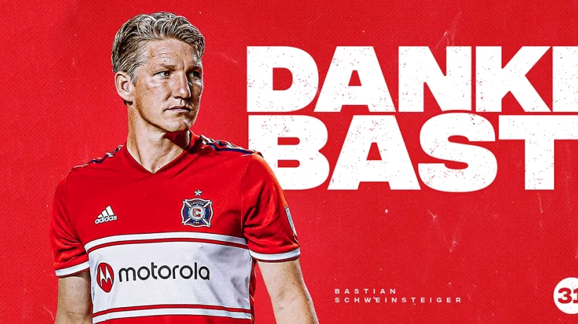 Hậu vệ Chicago Fire Bastian Schweinsteiger giã từ sự nghiệp bóng đá chuyên nghiệp