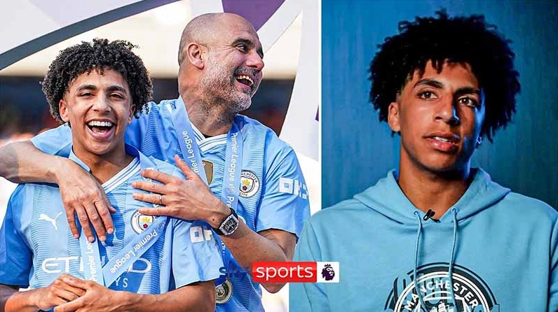 Rico Lewis trong màu áo Đội tuyển Anh thi đấu quốc tế