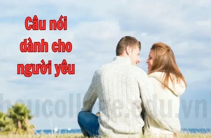 Câu nói dành cho người yêu để thể hiện tình cảm