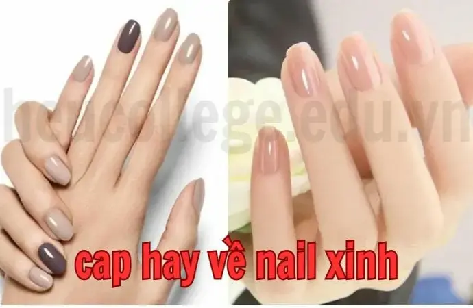 Cap hay về nail xinh - Nét đẹp từ bàn tay của bạn