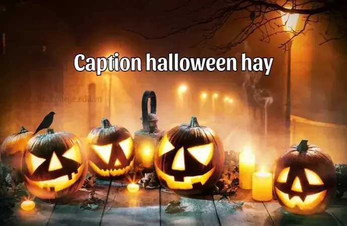 Caption halloween hay - Cách ghi dấu ấn với bạn bè trên mạng xã hội