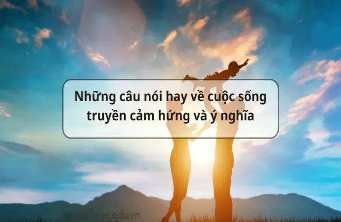 Những câu nói hay về cuộc sống truyền cảm hứng và ý nghĩa