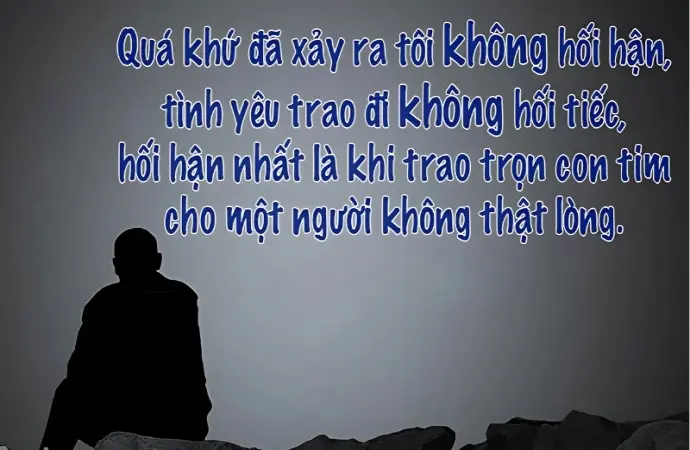 Câu nói chia tay người yêu nhẹ nhàng nhưng đầy xúc động