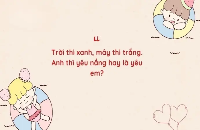 Top stt thả thính ngọt ngào dễ thương dành cho mọi người