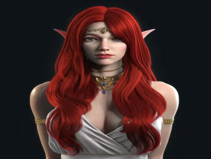 Tuyển chọn ảnh gái 3D quyến rũ khiến ai cũng mê mẩn