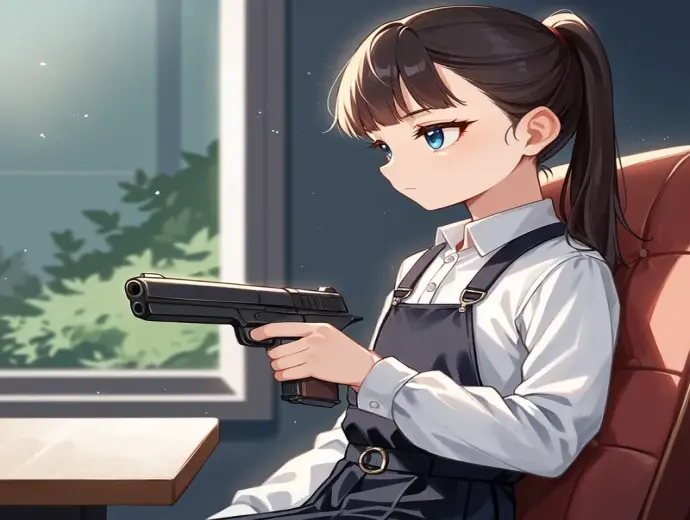 Ngắm trọn bộ ảnh gái anime ngầu thần thái lạnh lùng