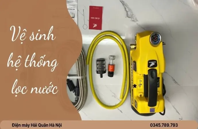 Cách bảo dưỡng máy rửa xe để dùng bền trên 5 năm