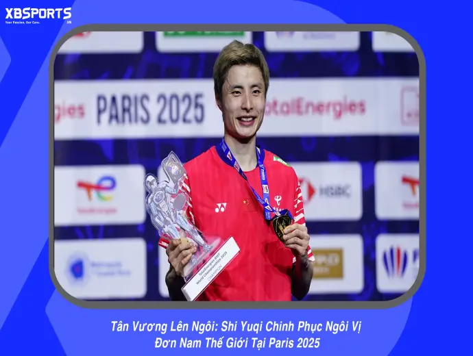 Bảng vàng thành tích Shi Yuqi niềm tự hào cầu lông Trung Quốc