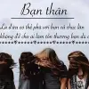 Caption vui về tình bạn bá đạo làm bạn bè bật cười thoải mái