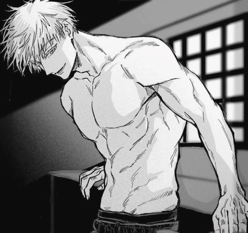 Ảnh anime nam đen trắng 3