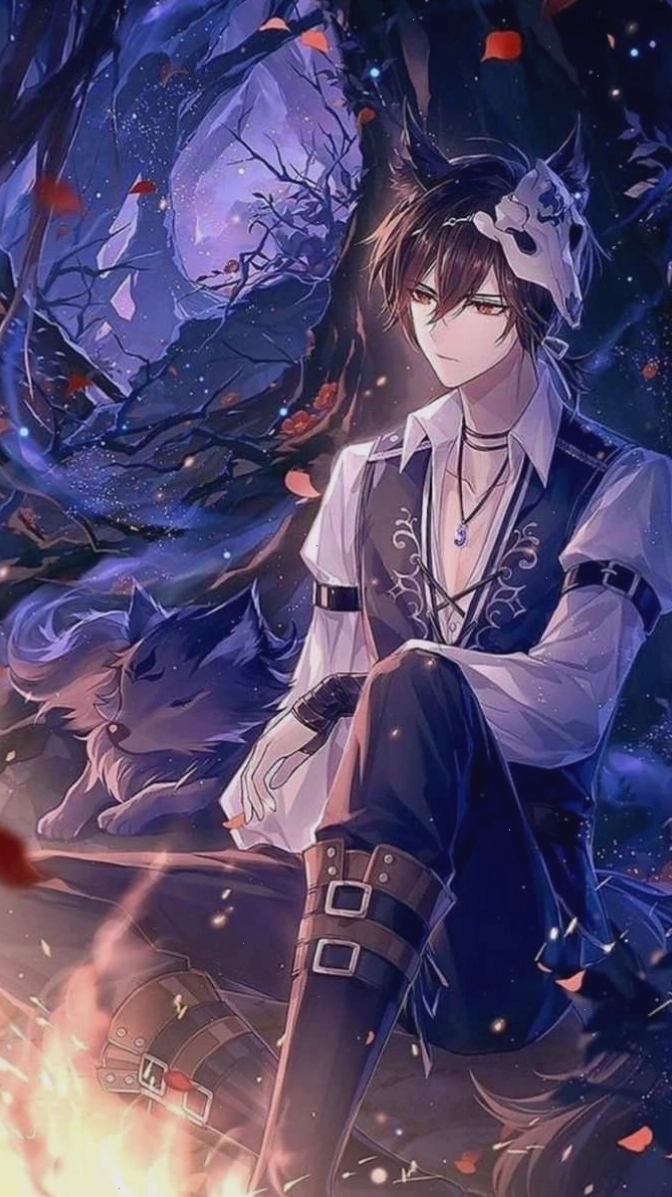 Ảnh anime nam lạnh lùng với vẻ ngoài bí ẩn