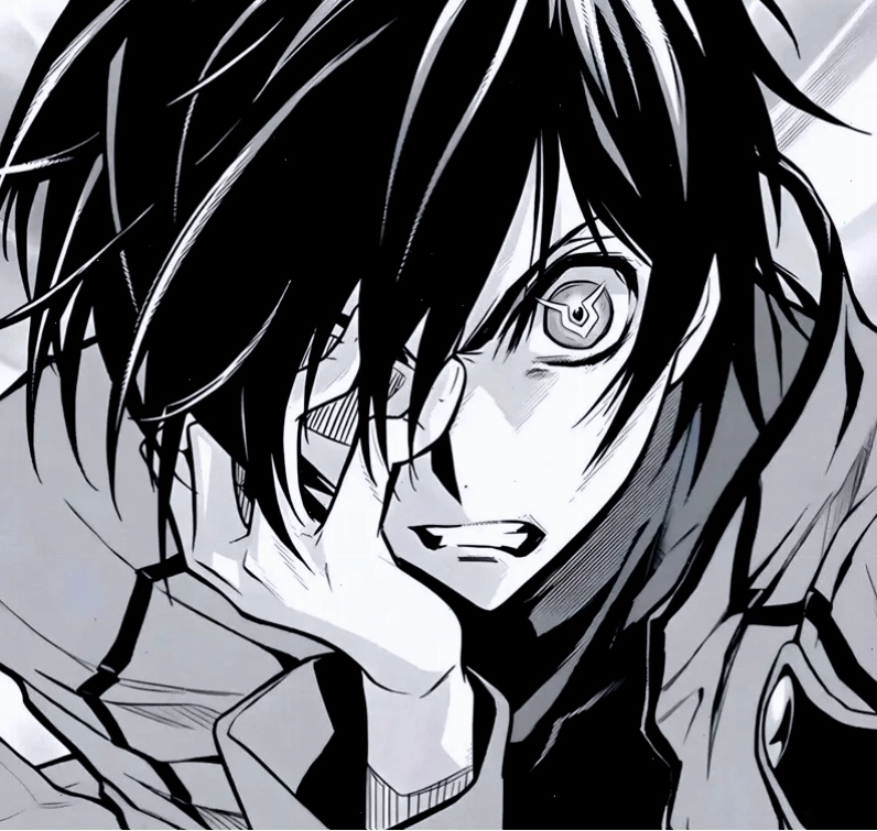 Ảnh anime trắng đen nam