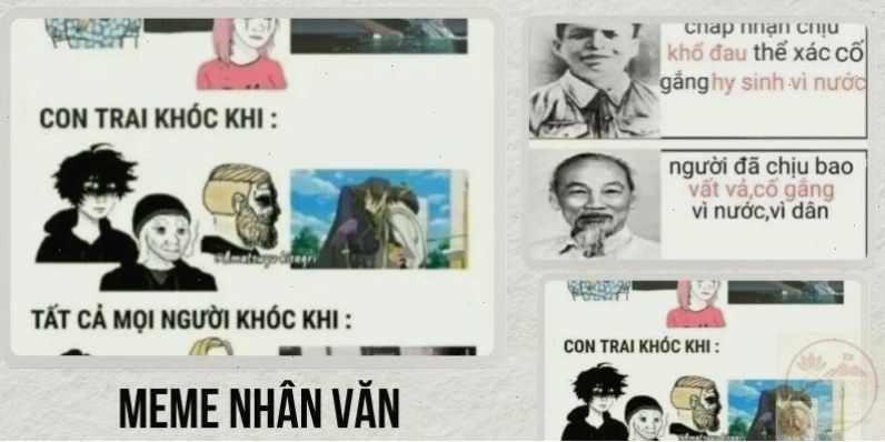 Ảnh đại diện meme nhân văn, thể hiện sự dí dỏm và gần gũi