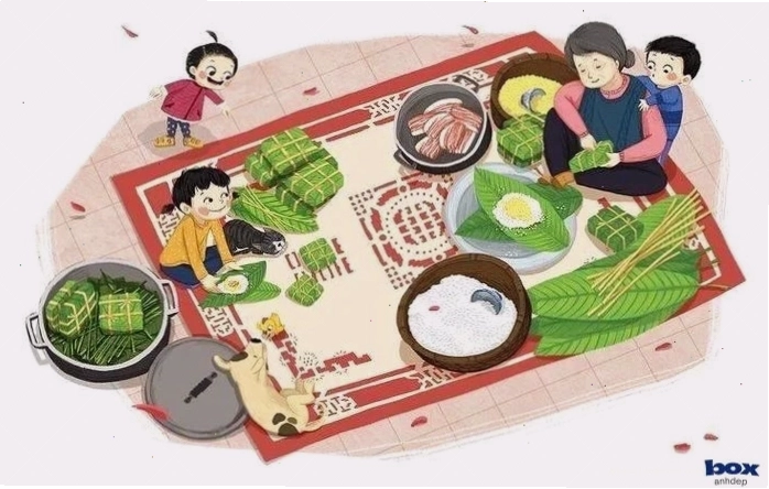 Ảnh đại diện Tết 2026 đầy sức sống với tông màu tươi sáng