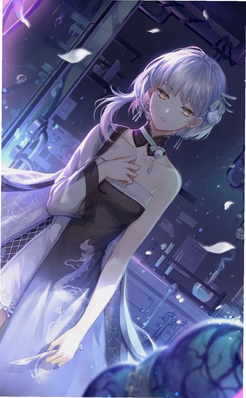 Ảnh gái anime phong cách chiến binh mạnh mẽ