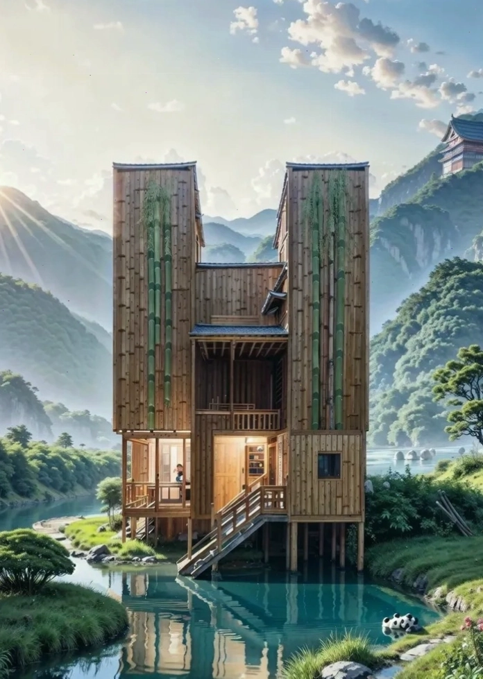 Avatar chữ H ngầu với hiệu ứng khói và màu sắc tương phản