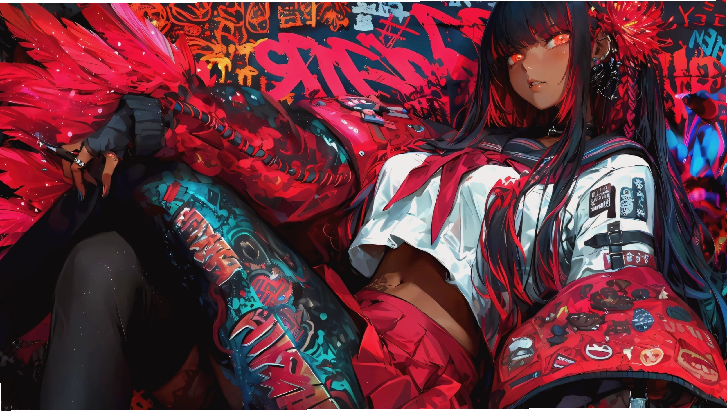 Avatar đôi dễ thương phong cách anime