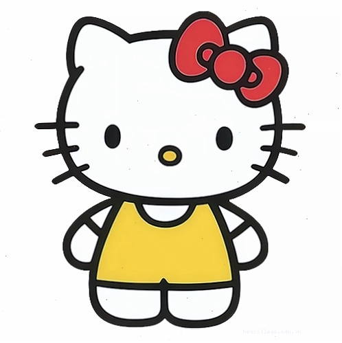 Avatar Hello Kitty với tên viết tắt