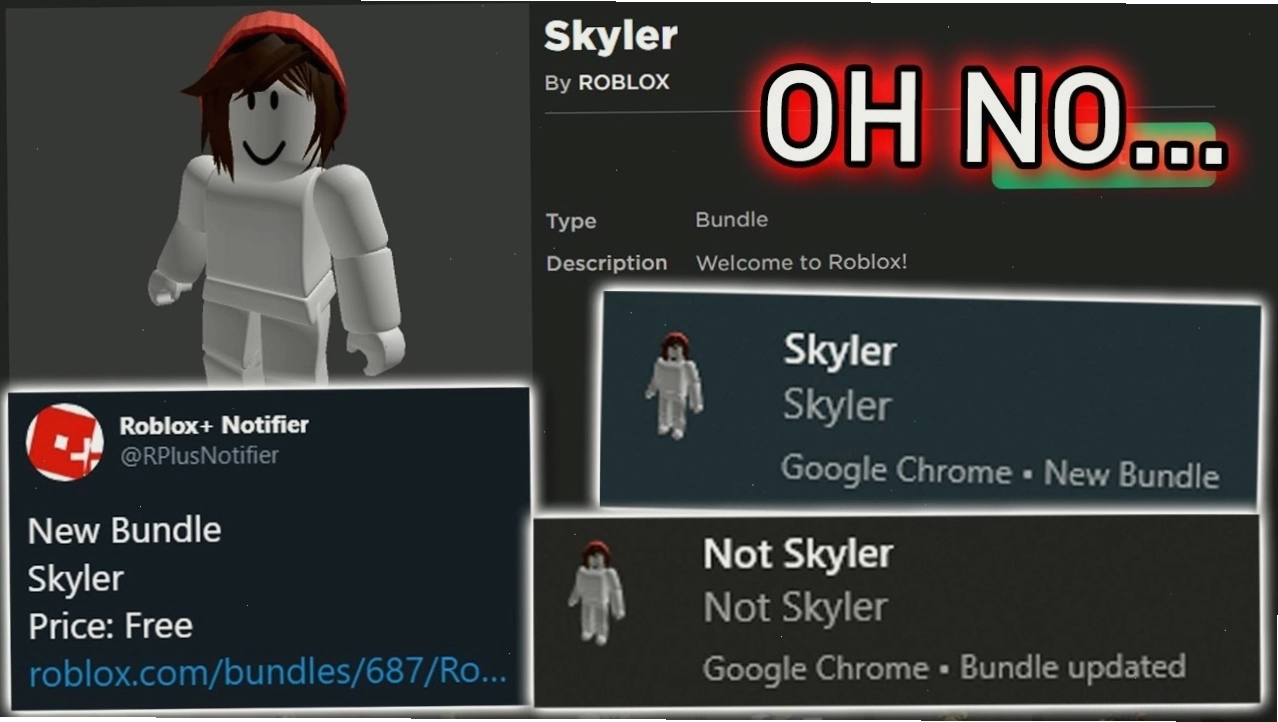 Avatar Roblox mặc định