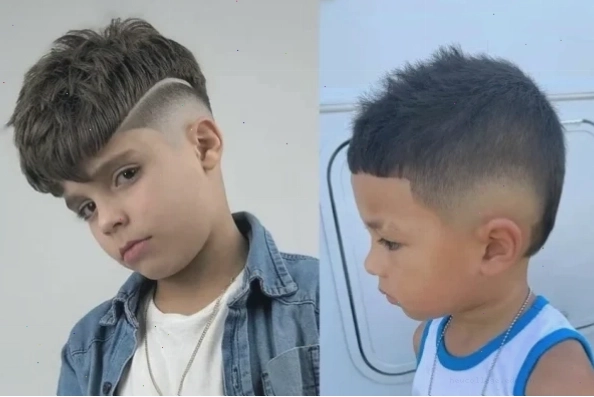 Biến thể kiểu tóc Mohawk cho bé trai 11 tuổi thêm phần phong cách