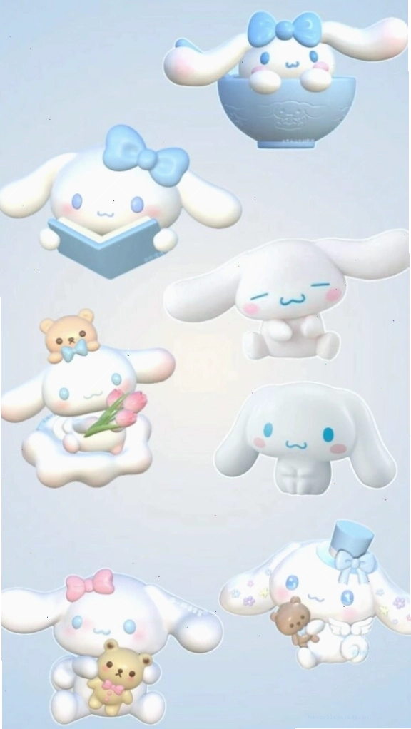 Bộ sưu tập Cinnamoroll mini biểu cảm đáng yêu