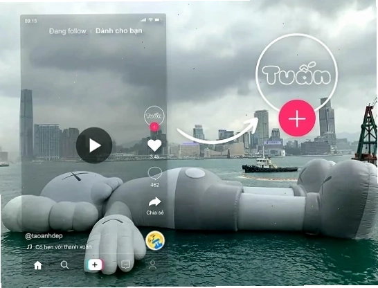 Cách làm avatar trong suốt trên tiktok độc đáo, đơn giản