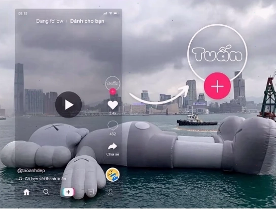 Cách làm avatar trong suốt trên TikTok độc đáo và đơn giản