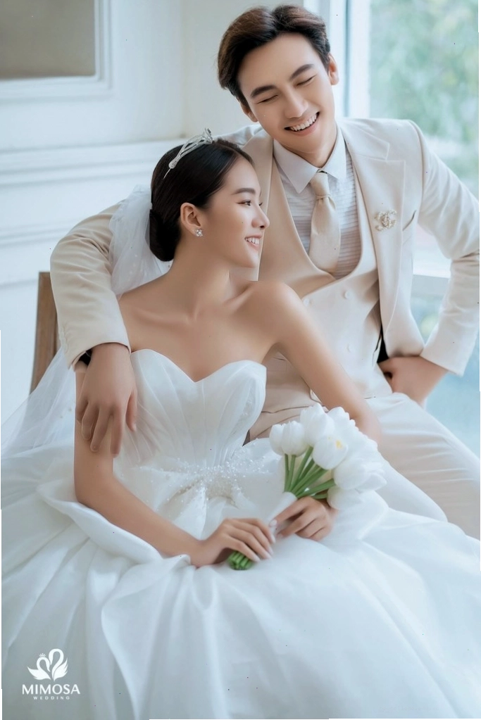 Cap đăng ảnh cưới lãng mạn