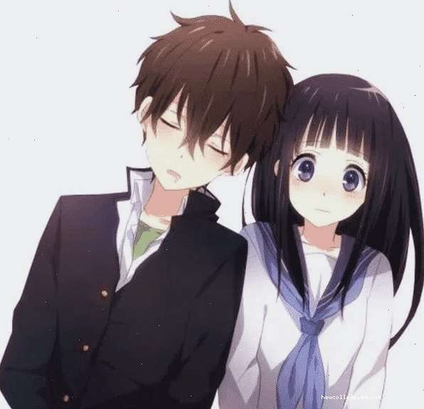 Cặp đôi anime chibi dễ thương