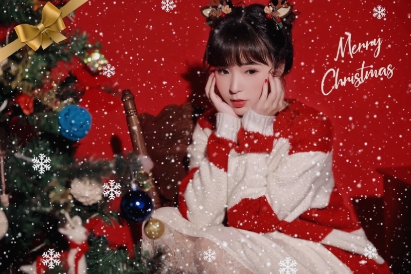 Caption Noel thả thính lãng mạn