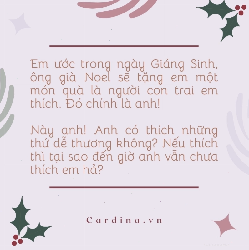 Caption Noel ý nghĩa dành cho bé